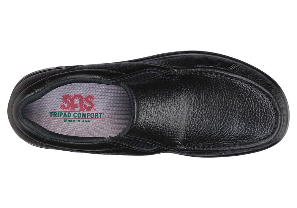 SIDE GORE Men's Black - SAS Shoes