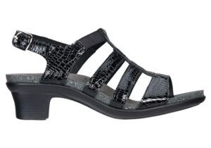 Allegro Black Croc - SAS Women's Sandal