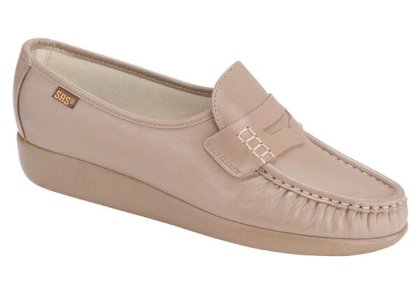 classic womens shoe mocha slip on