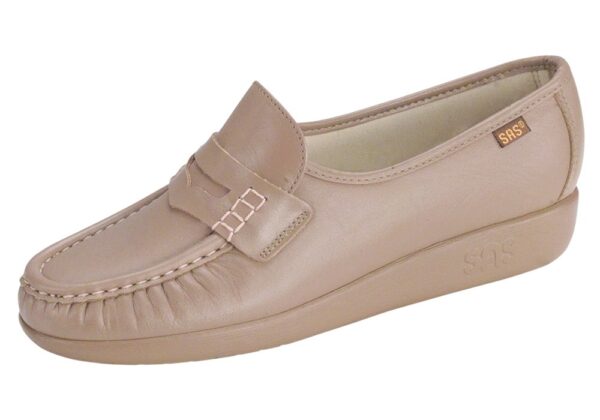 classic womens shoe mocha slip on