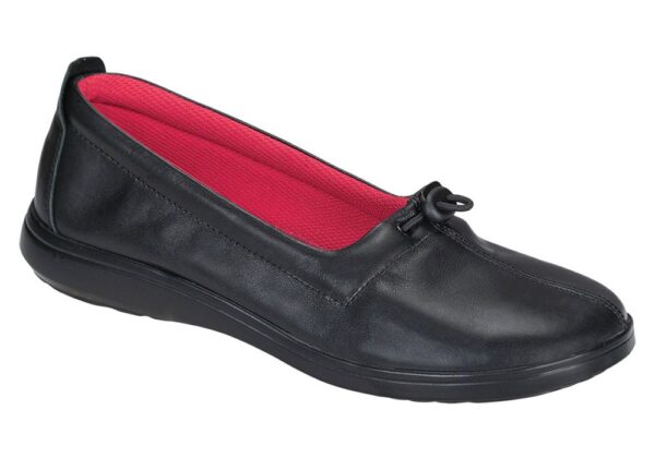 funk womens black slip on casual sas shoes