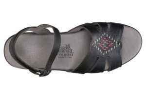 huarache sandal black womens sas shoes