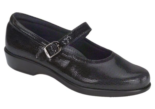 maria black snake slip on sas shoes