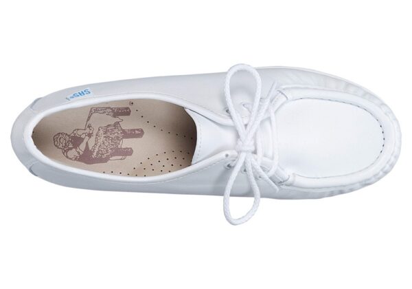 siesta white leather oxford sas shoes