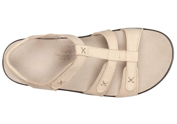 sorrento linen leather sandal sas shoes