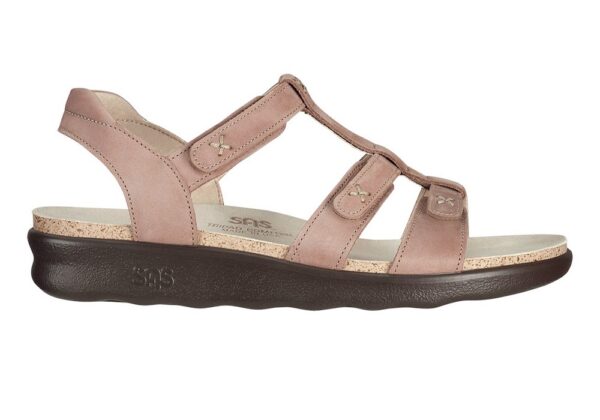 sorrento praline leather sandal sas shoes